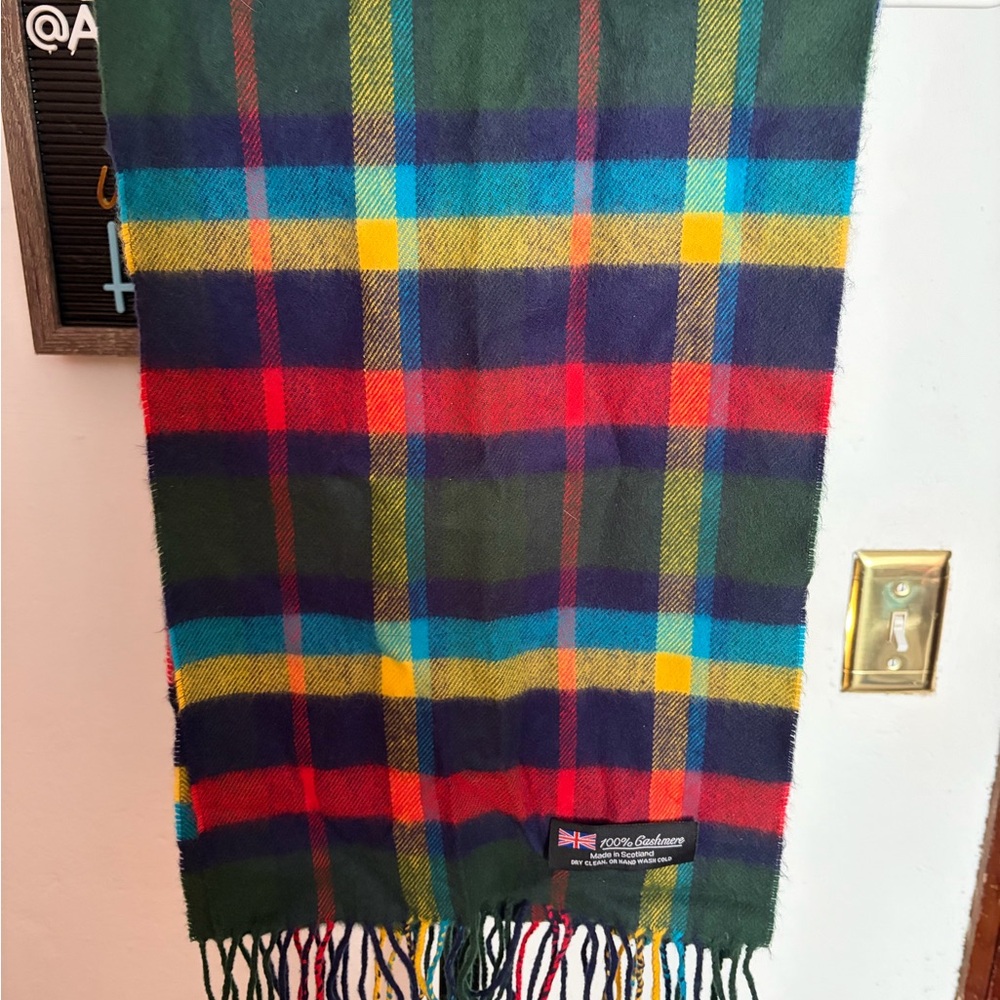 Multicolor Scottish Cashmere Scarf